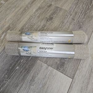 Duck Brand 2 Piece Easy Liner Non-Slip Cushion Grip Shelf Protection 12" x 5'